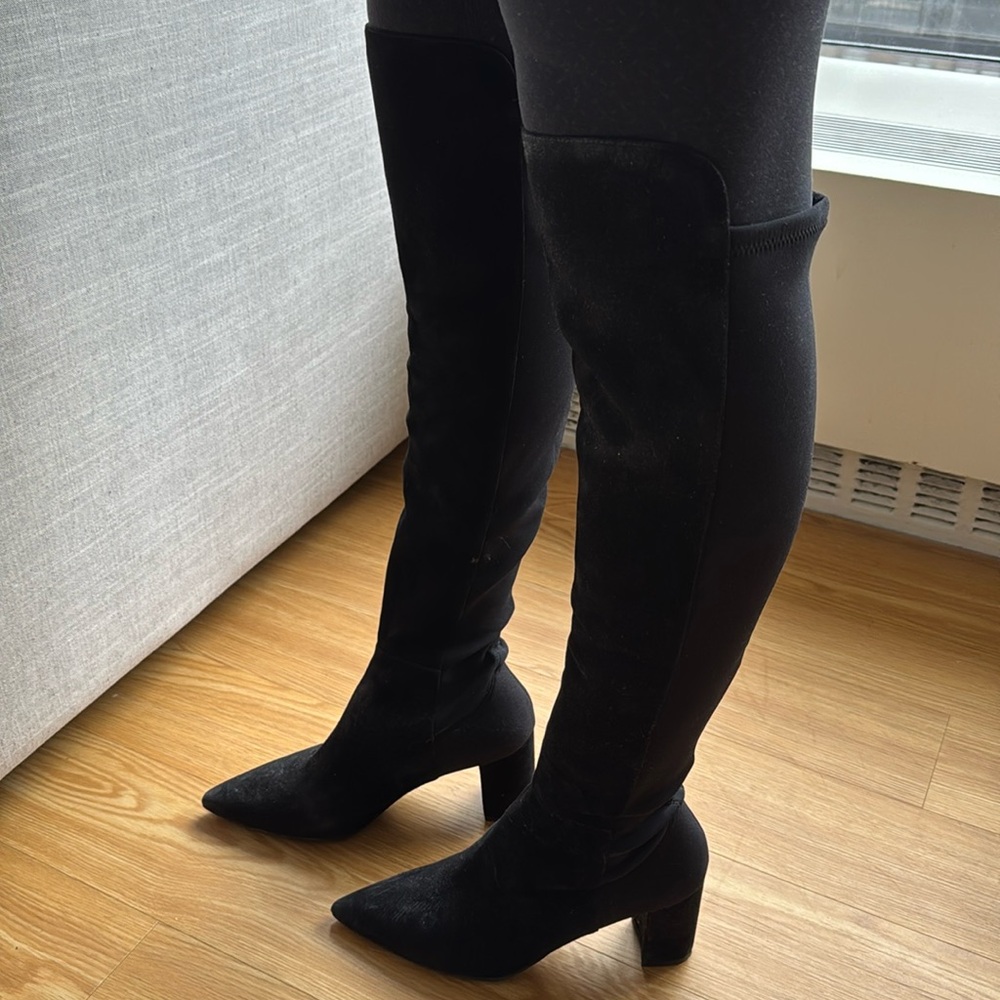 Beautiful suede Stuart Weitzman over the knee boots
